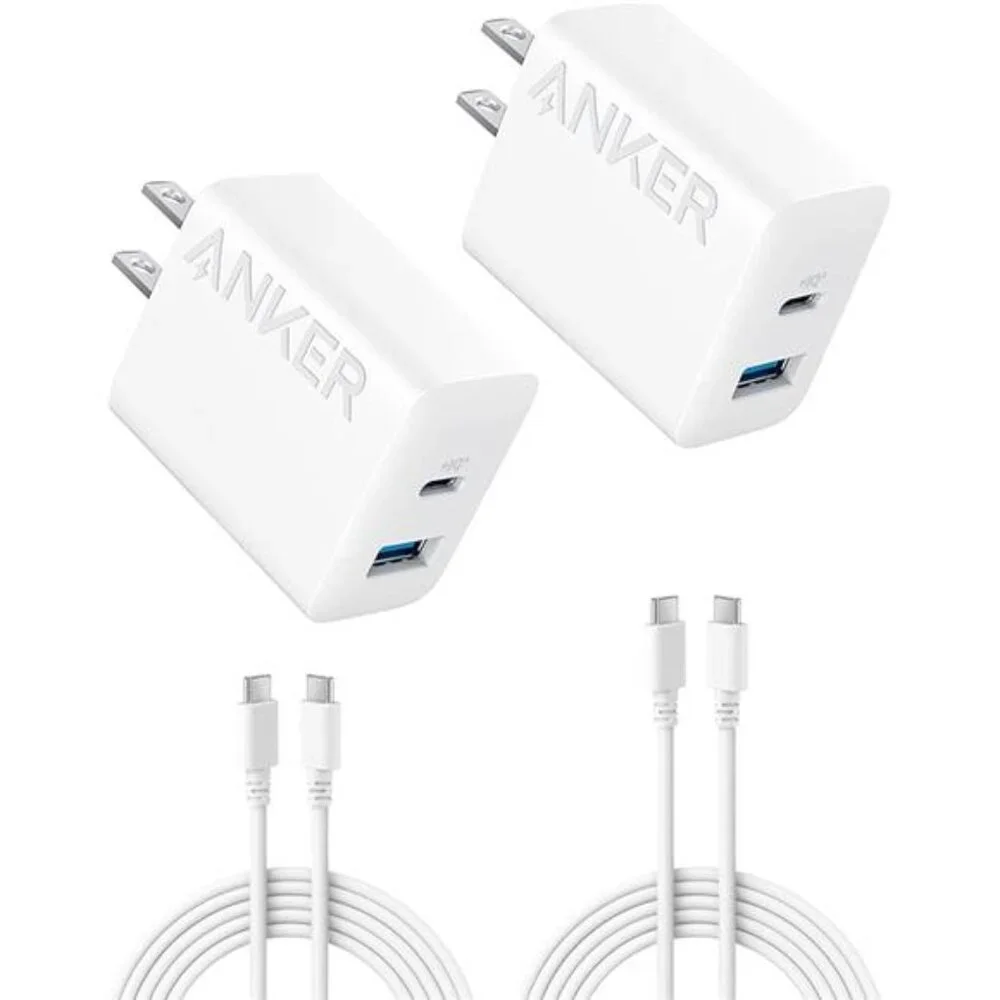 2 iPhone 16 Charger, 2-Pack 20W Fast USB C Charger Block, for iPhone 16/16